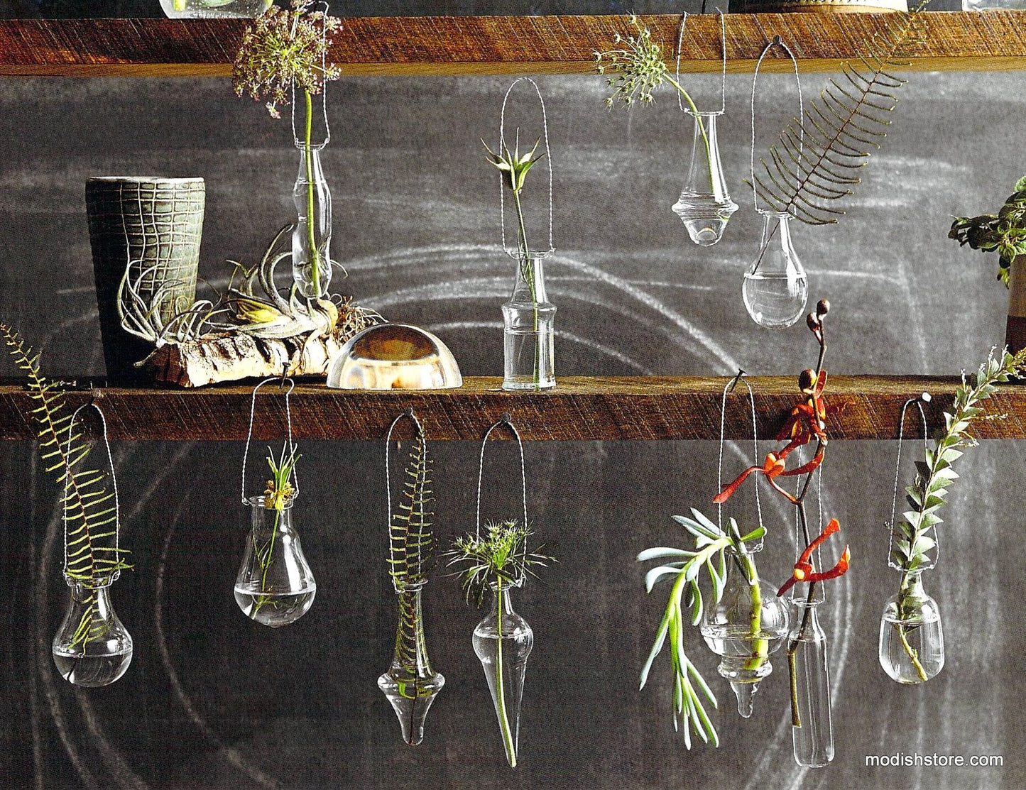 Roost Mini Glass Vases - Mouth Blown Vessels - Set of 12