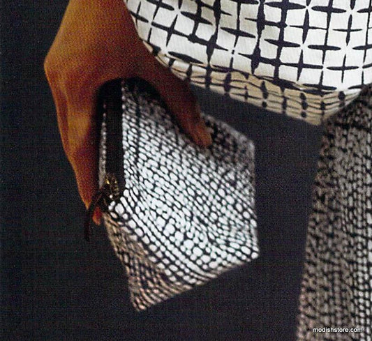 Roost Sumaya Small Pouches - Dots, Grid
