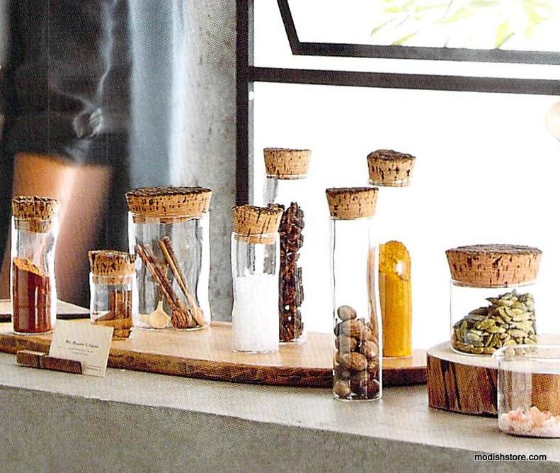 Roost Corked Spice Jars