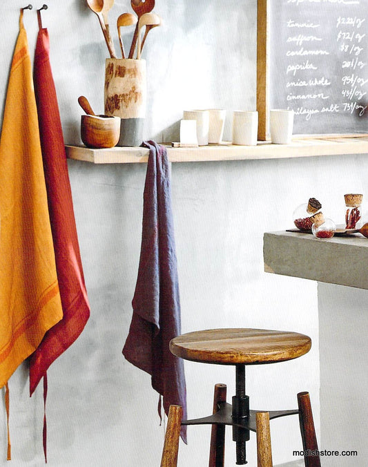 Roost Washed Linen Chefs Towels / Aprons