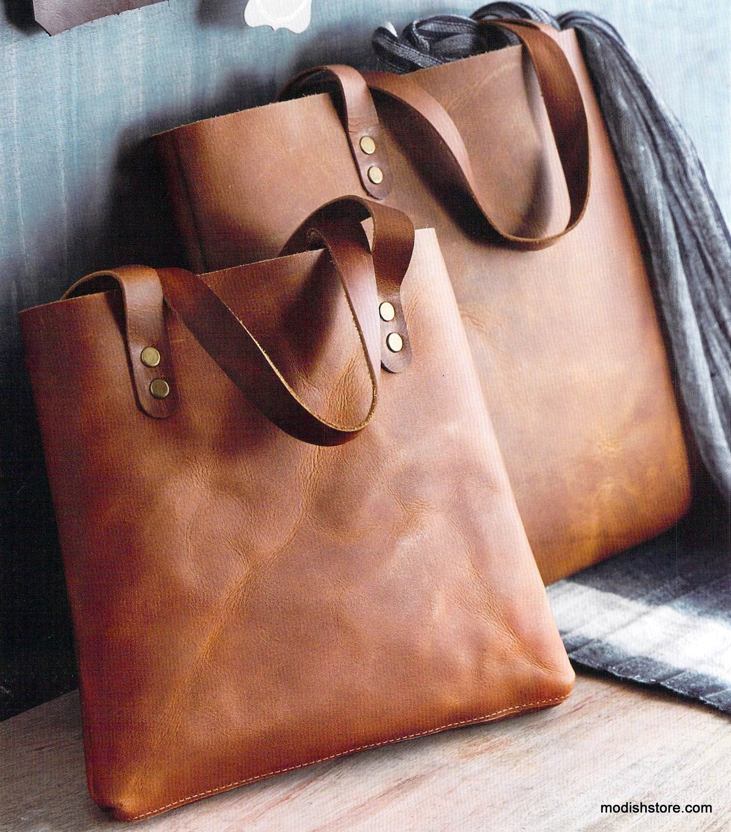 Roost Tannar Leather Tote Bags