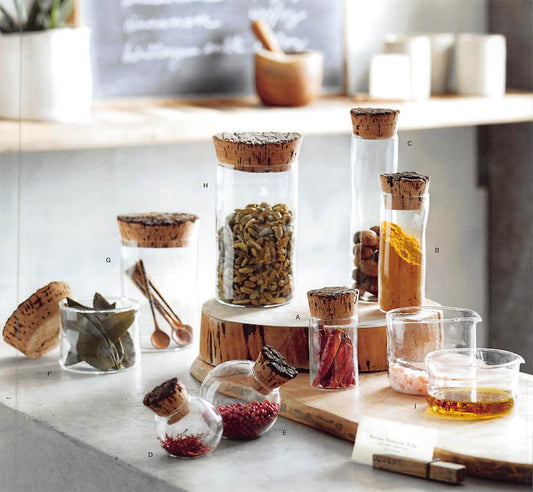 Roost Corked Spice Jars
