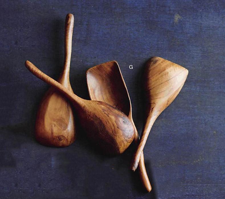 Roost Teak Wood Scoops
