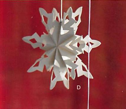 Roost Paper Snowflake Ornaments - Set Of 9