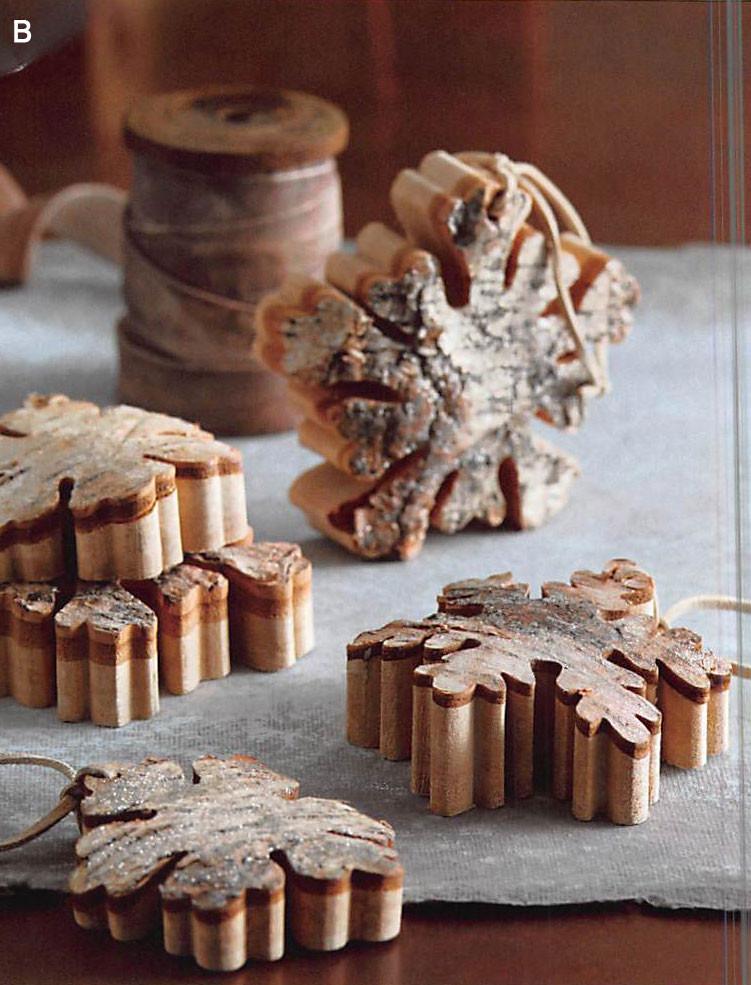 Roost Birch Ornaments