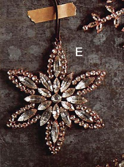 Roost Calliope Rhinestone Ornaments - out of stock