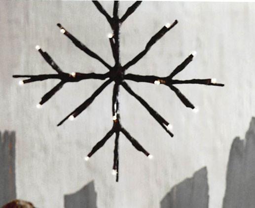 Roost Lighted Branchy Star - Set Of 4