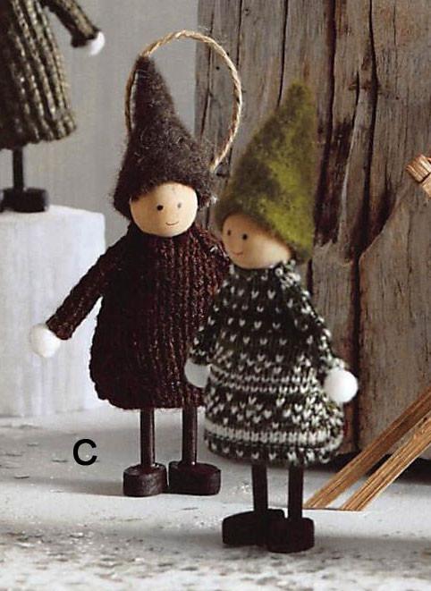 Roost Winter Maiden Ornaments