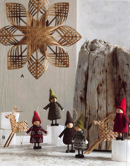 Roost Stockholm Woven Star & Reindeer