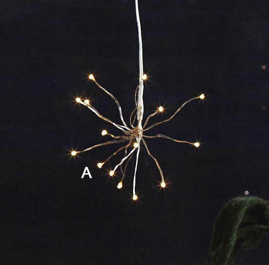 Roost LED Silver Starburst