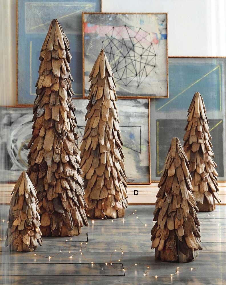 Roost Driftwood Cone Trees