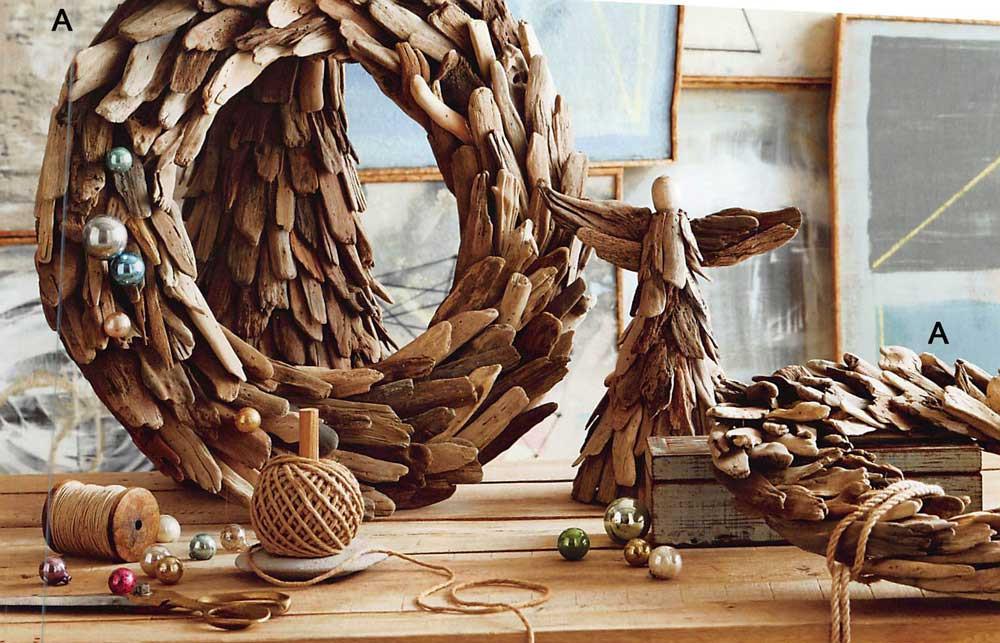 Roost Driftwood Wreaths - Set of 2
