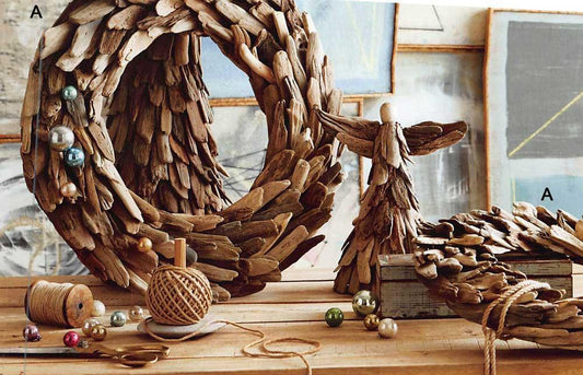 Roost Driftwood Wreaths - Set of 2