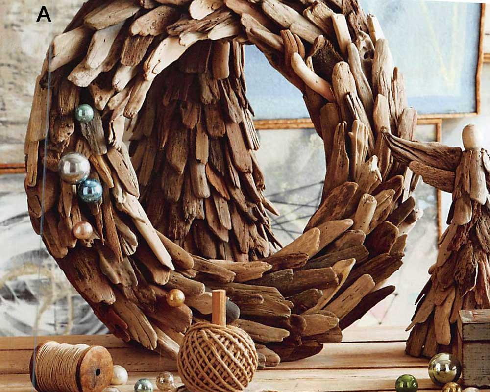 Roost Driftwood Wreaths - Set of 2