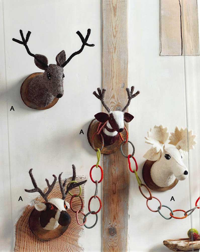 Roost Friendly Felt Trophy - Set Of 6