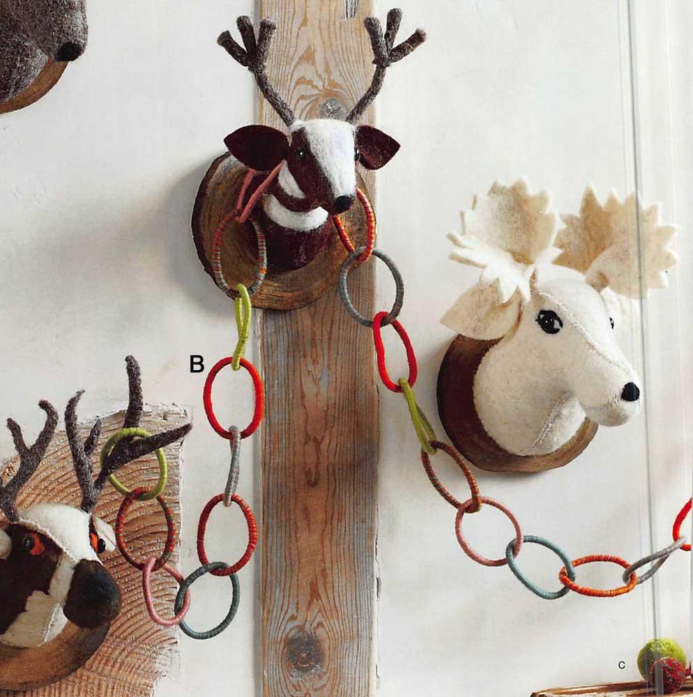 Roost Multicolor Chain & Pompom Garlands