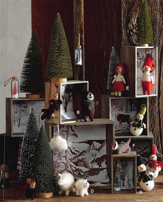 Roost Quirky Coterie of Ornaments