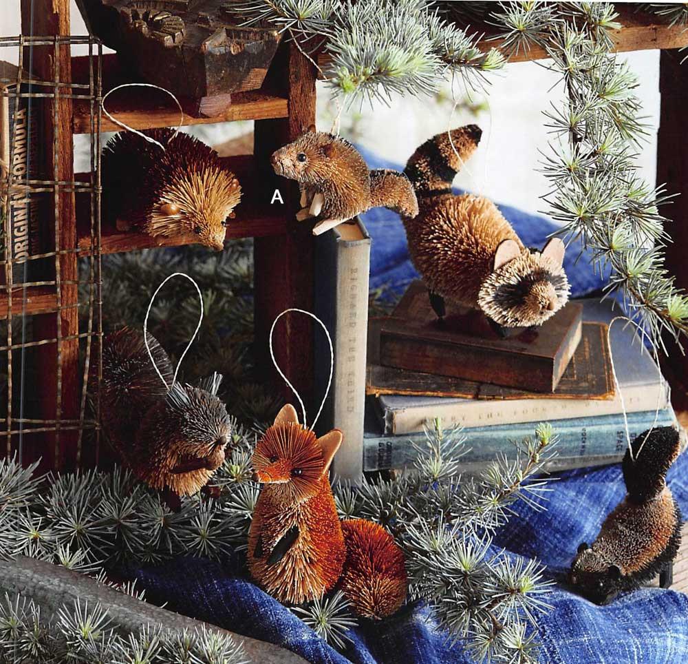 Roost Woodland Critter Ornaments