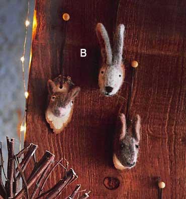 Roost Tiny Trophy Ornaments - Set Of 18