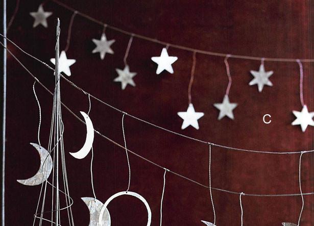Roost Phases of the Moon & Star Garland