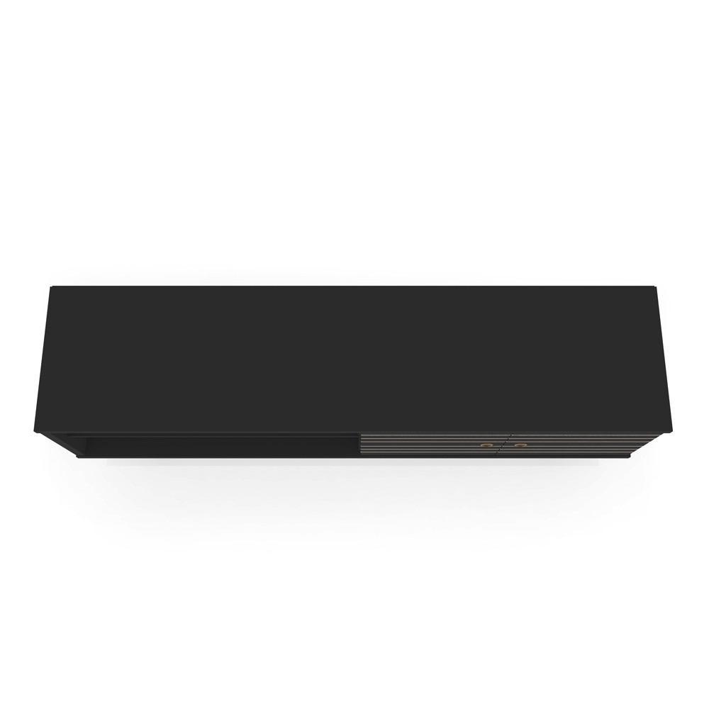 Manhattan Comfort Liberty 62.99" Mid Century - Modern TV Stand with 3 Shelves and 2 Doors