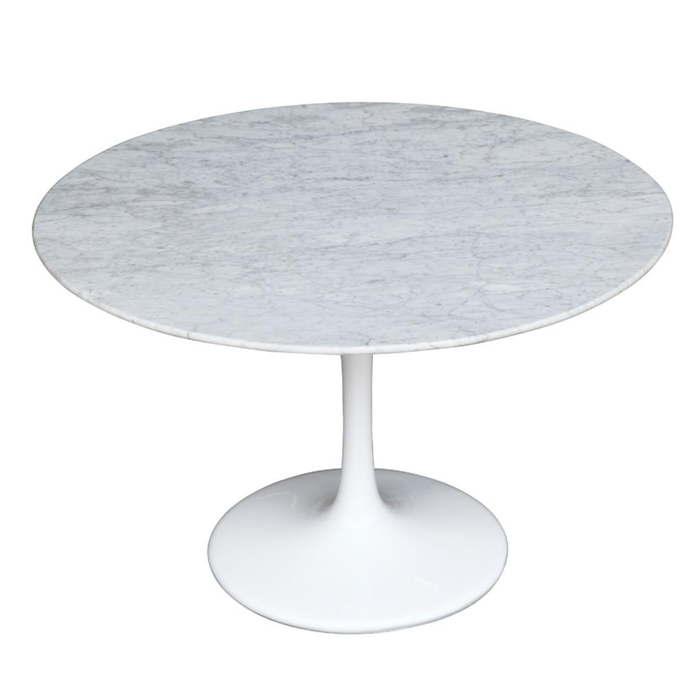 Fine Mod Imports Flower Marble Table 60"
