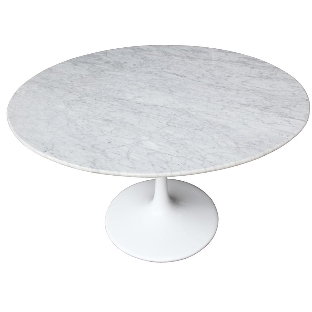 Fine Mod Imports Flower Marble Table 48"