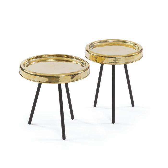 Set of Two Scribner Tables by GO Home