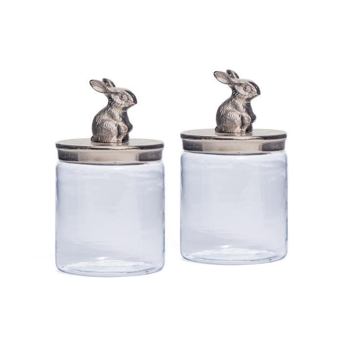 Set Of Two Cadburry Jars by GO Home
