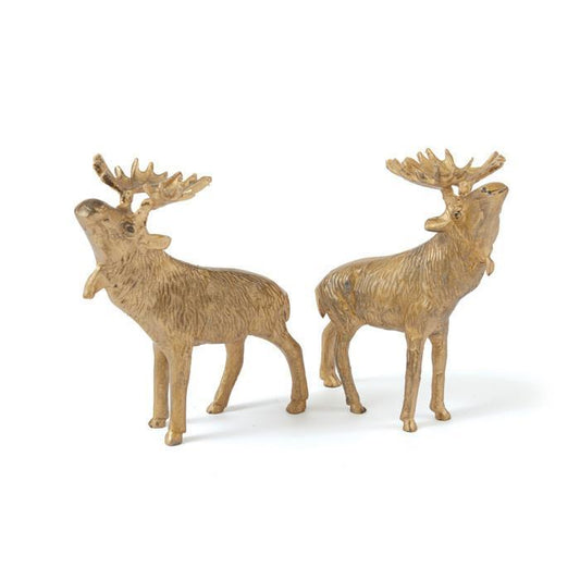 Pair of Maine Mooses - Set of 2 by GO Home