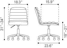 Zuo Admire Office Chair