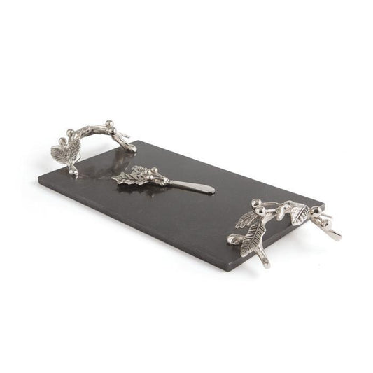 Gibson Cheese Platter and Knife by GO Home