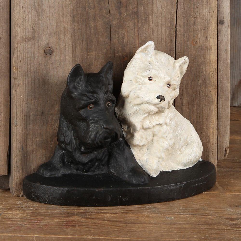 HomArt Westie & Scottie Doorstop - Cast Iron - Feature Image