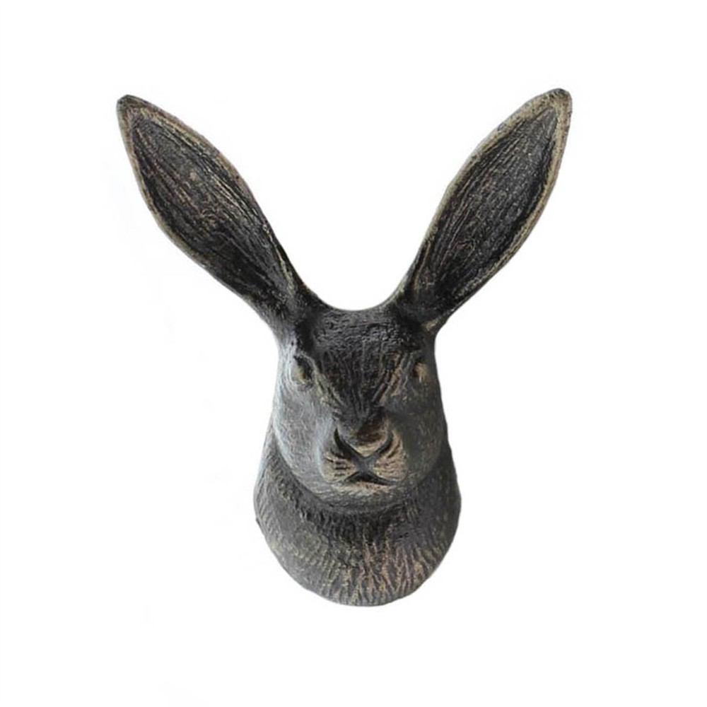 HomArt Hare Wall Hook - Cast Iron - Set of 4