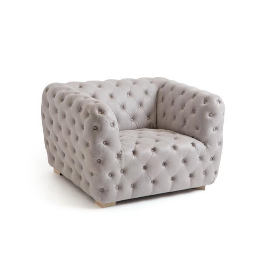 Grey Bethal Club Chair by GO Home