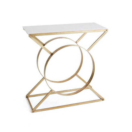 Noble Marble Top Console by GO Home