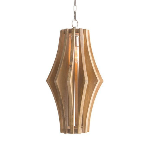 Hays Wooden Pendant by GO Home