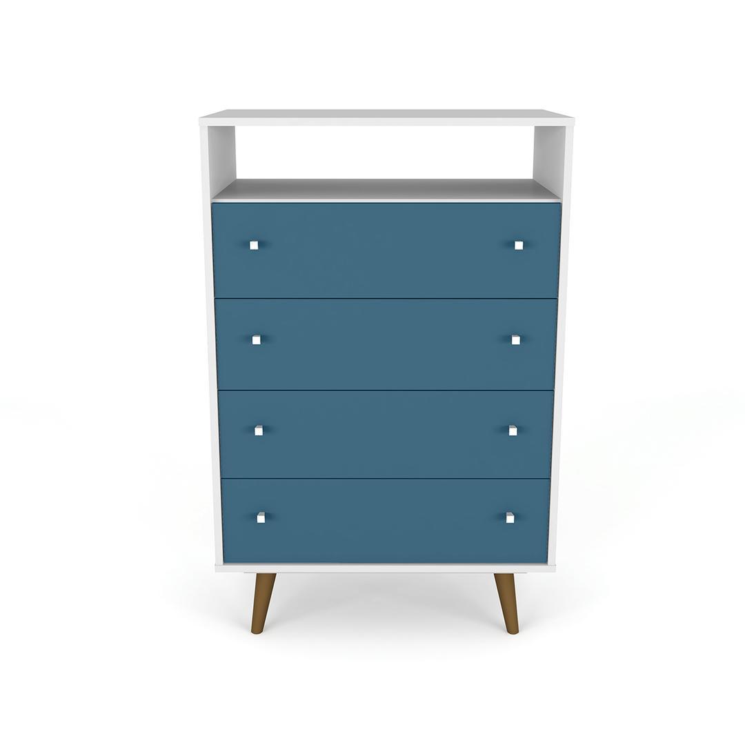 Manhattan Comfort Liberty 4-Drawer Dresser Chest