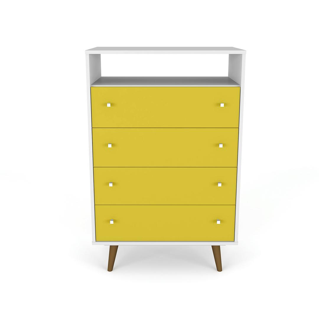 Manhattan Comfort Liberty 4-Drawer Dresser Chest