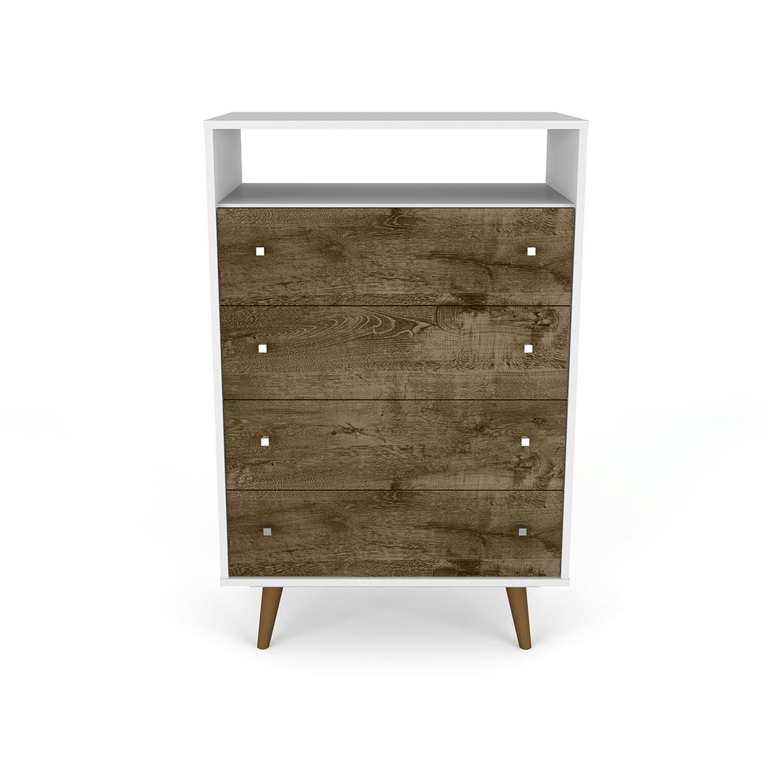 Manhattan Comfort Liberty 4-Drawer Dresser Chest