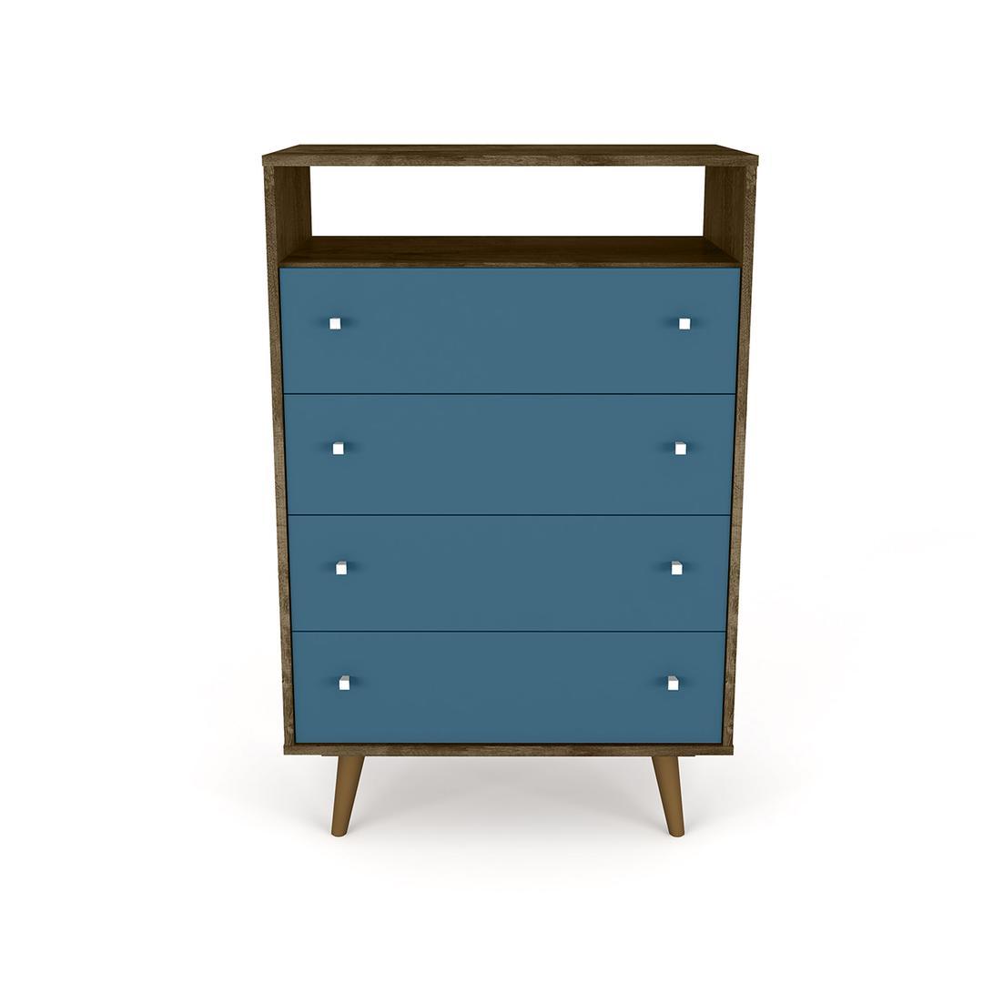 Manhattan Comfort Liberty 4-Drawer Dresser Chest