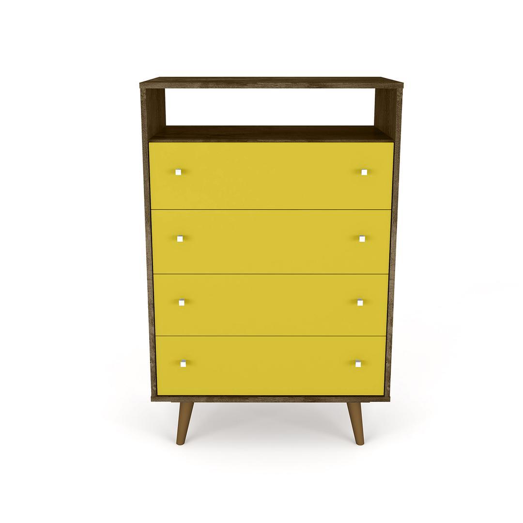 Manhattan Comfort Liberty 4-Drawer Dresser Chest