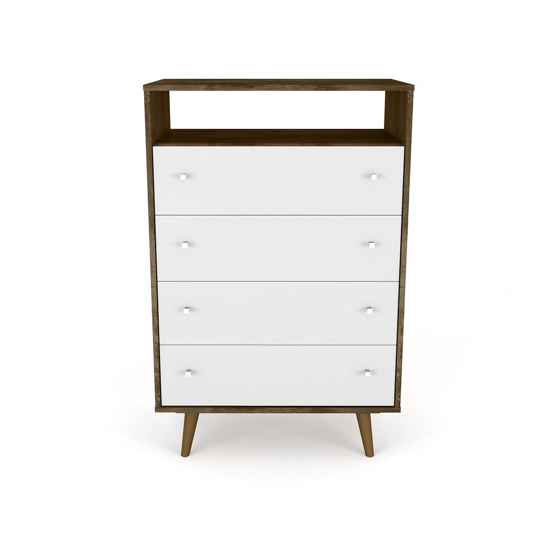 Manhattan Comfort Liberty 4-Drawer Dresser Chest