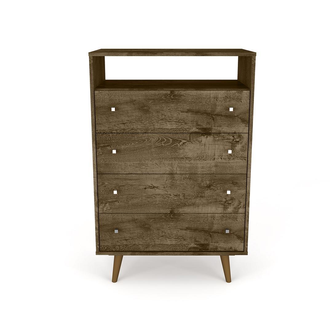 Manhattan Comfort Liberty 4-Drawer Dresser Chest