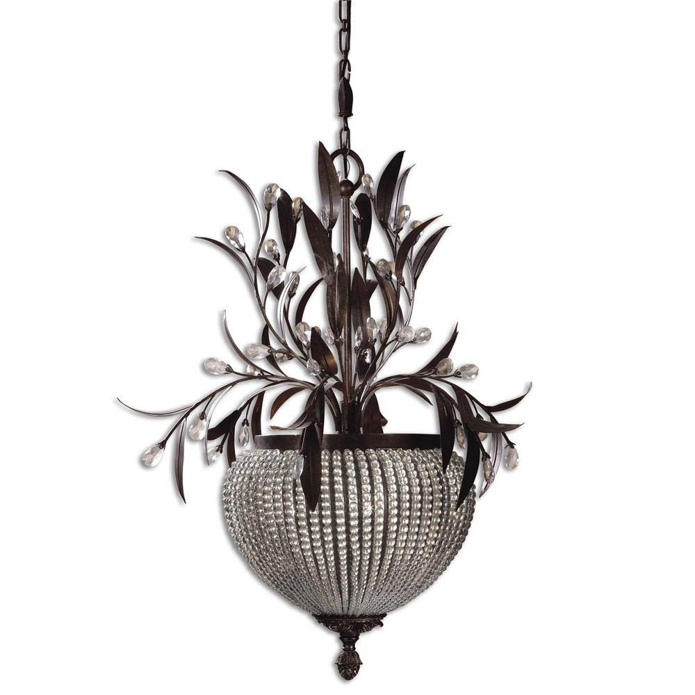 Uttermost Cristal De Lisbon 3 Lights Chandelier