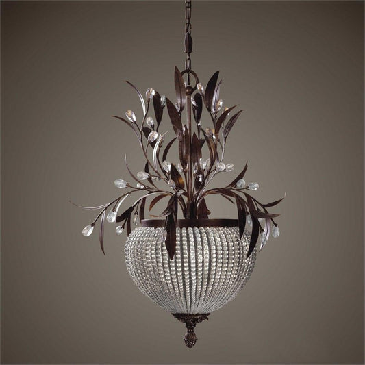 Uttermost Cristal De Lisbon 3 Lights Chandelier