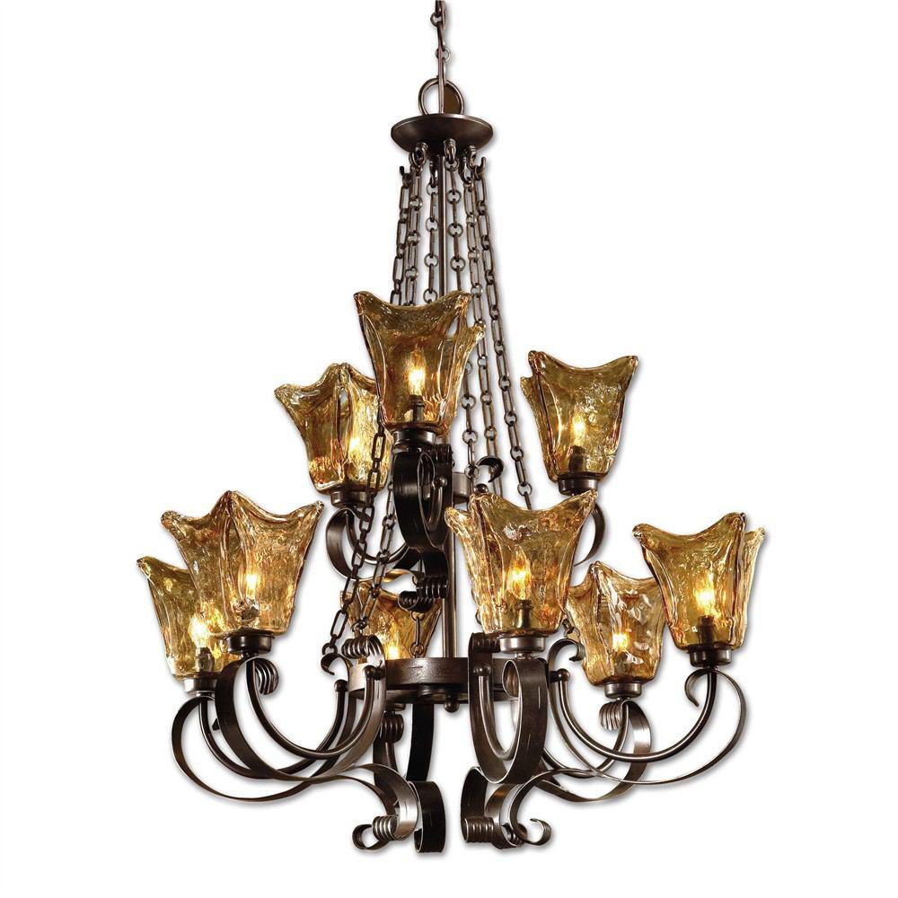 Uttermost Vetraio 9 Lights Chandelier