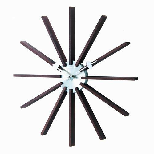 Control Brand Square Spindle Clock