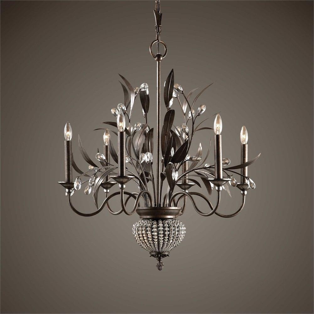 Uttermost Cristal De Lisbon 6+2 Lights Chandelier