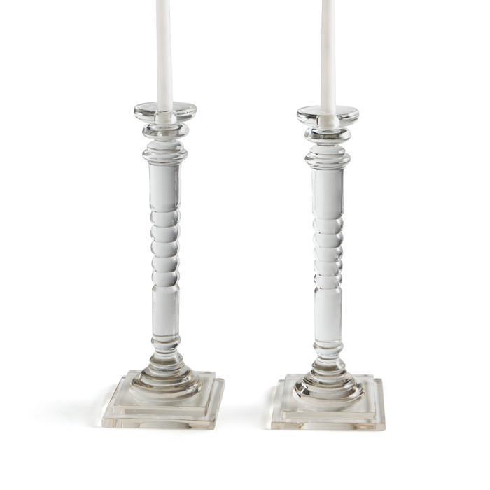 Pair of Yale Candlesticks by GO Home